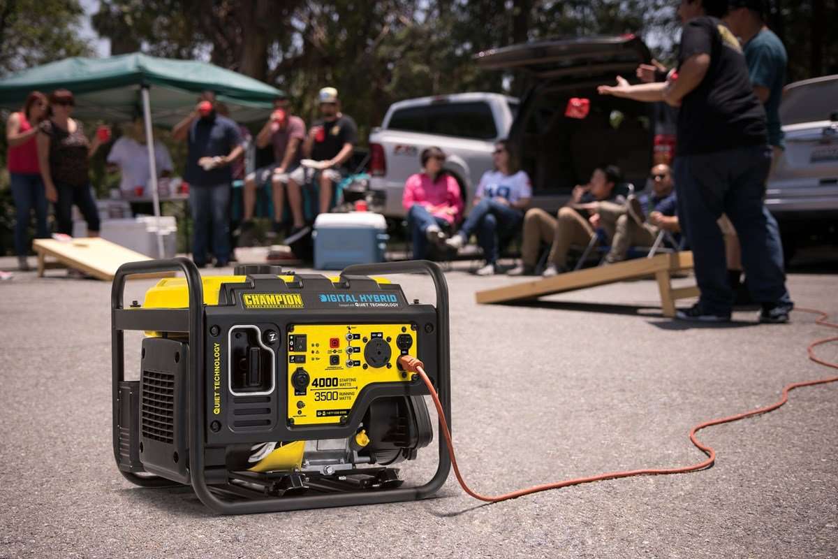 Champion 100302/200955 3500W/4000W Open Frame Inverter Gas Ultra Quiet Generator New