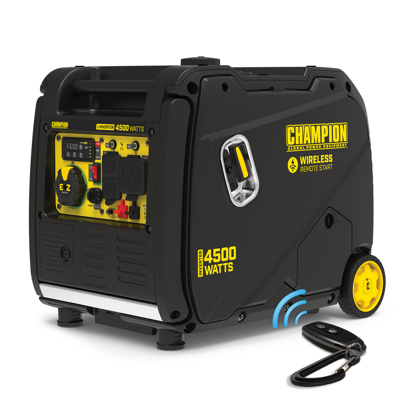 Champion 200990 3500W/4500W Inverter Gas Remote Start Generator New