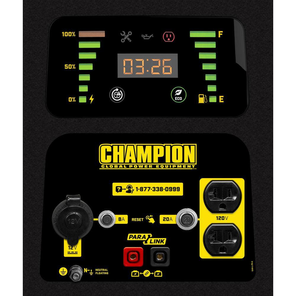 Champion 100402 1600W/2000W Dual Fuel Inverter Generator New