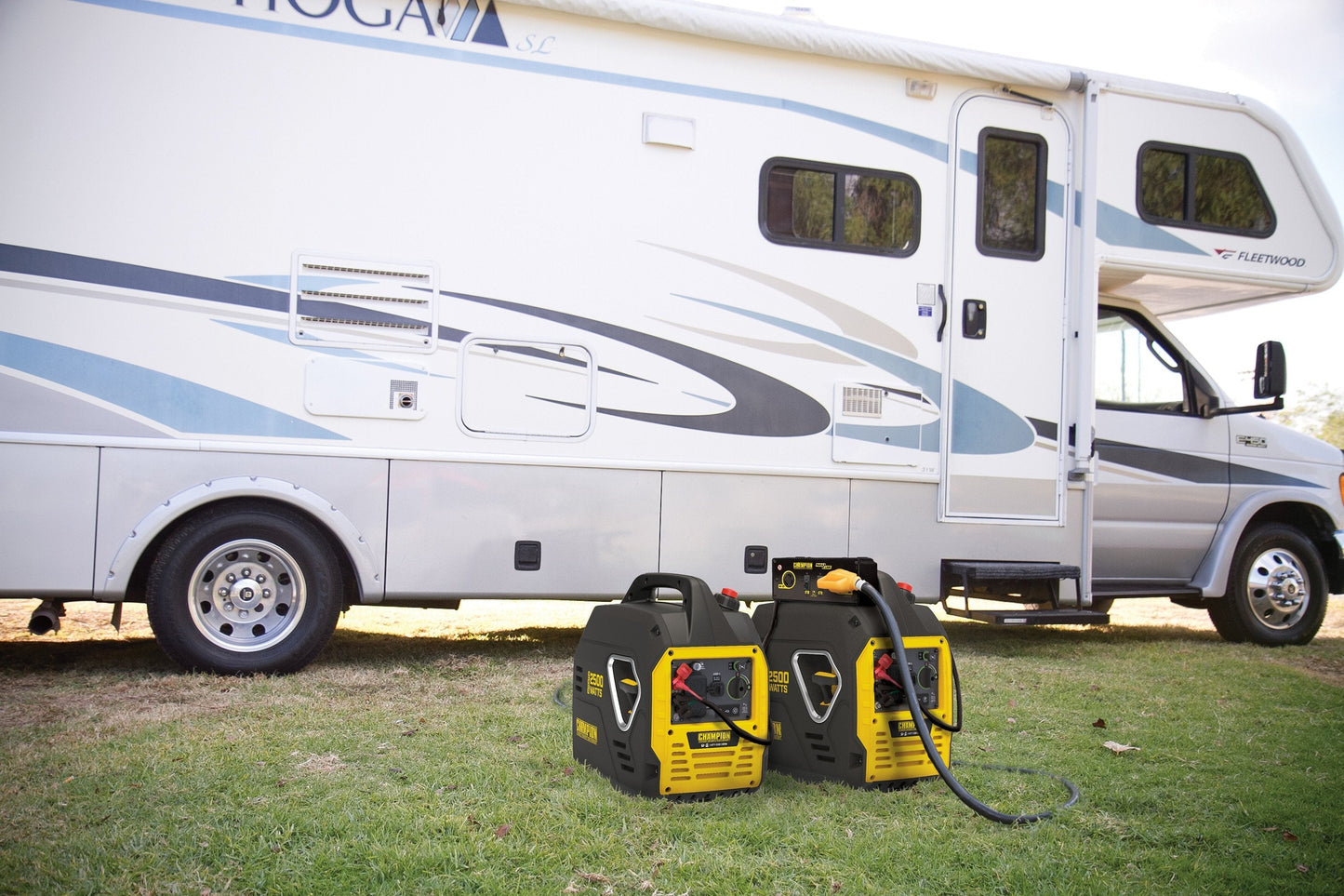 Champion 200950 1850W/2500W Gas Portable Inverter Generator New