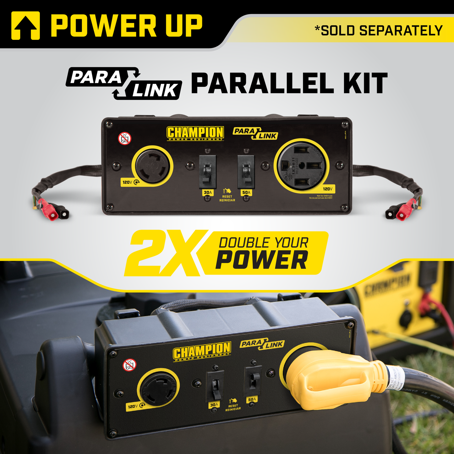 Champion 200913 3500W/4250W Open Frame Remote Start Inverter Generator New