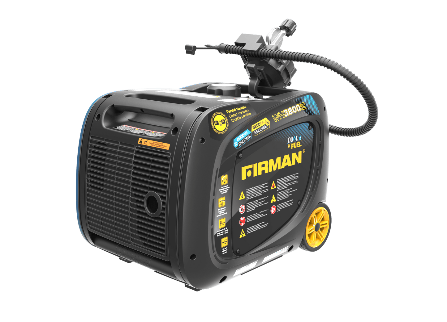 Firman WH02942F 2900W/3200W Dual Fuel Electric Start Inverter Generator Manufacturer RFB