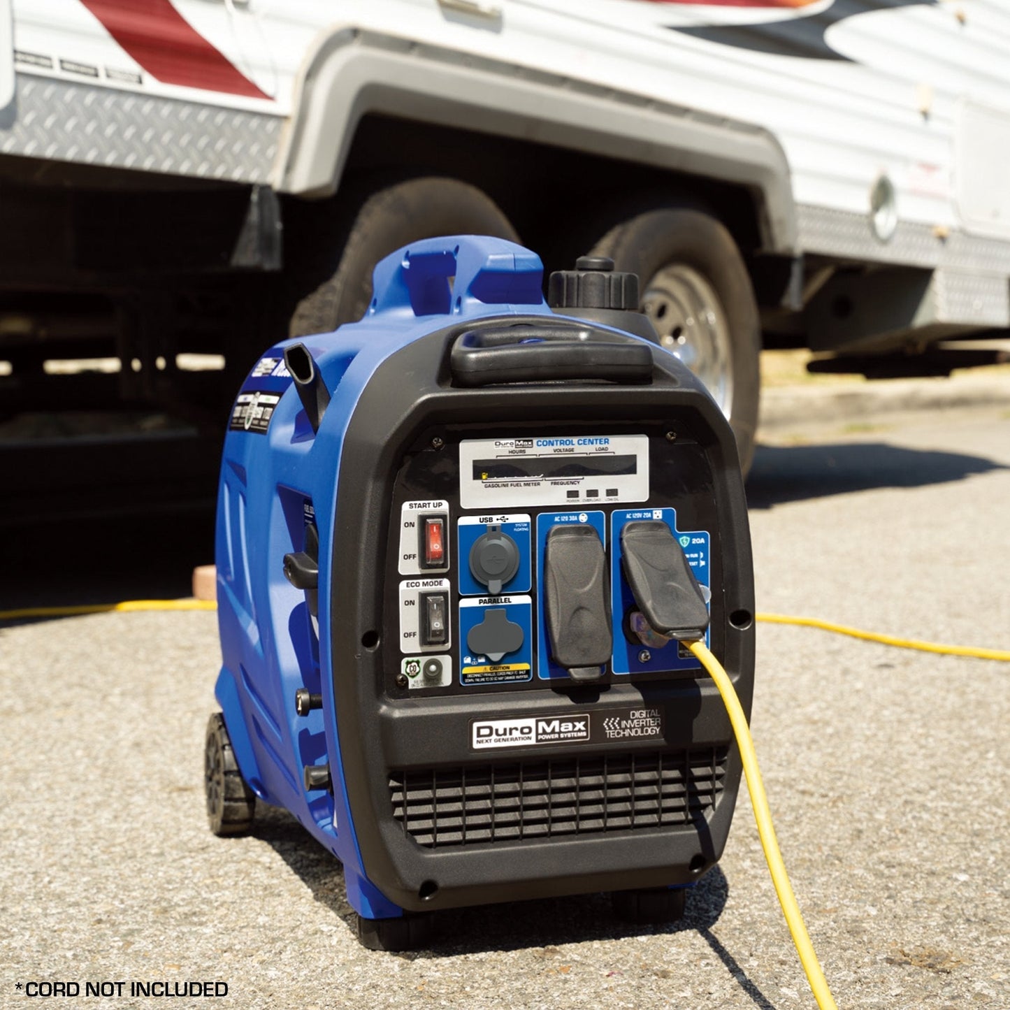 DuroMax XP2300IH 1800W/2300W 80cc CO Alert Dual Fuel Inverter Generator New