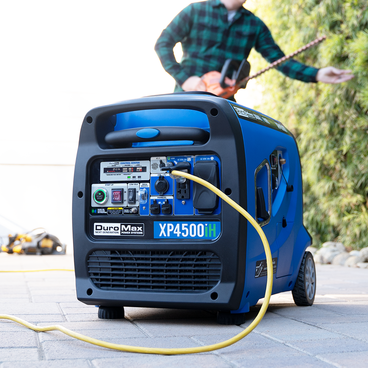 DuroMax XP4500IH 3600W/4500W 223cc CO Alert Dual Fuel Remote Start Inverter Generator New