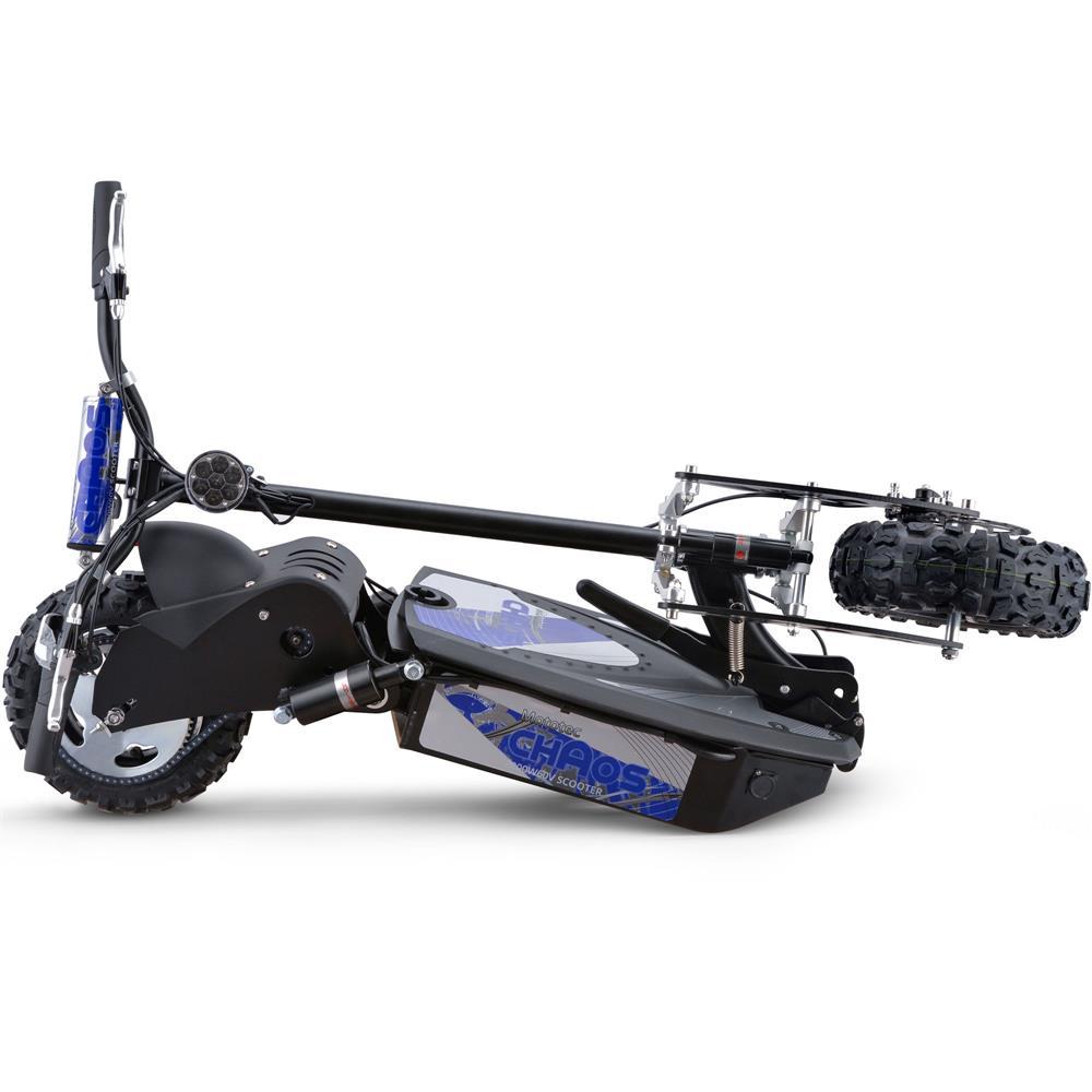 MotoTec Chaos 60V/15Ah 2000W Folding Electric Scooter