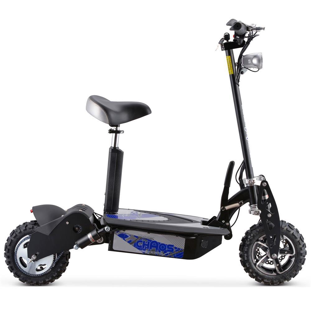 MotoTec Chaos 60V/15Ah 2000W Folding Electric Scooter