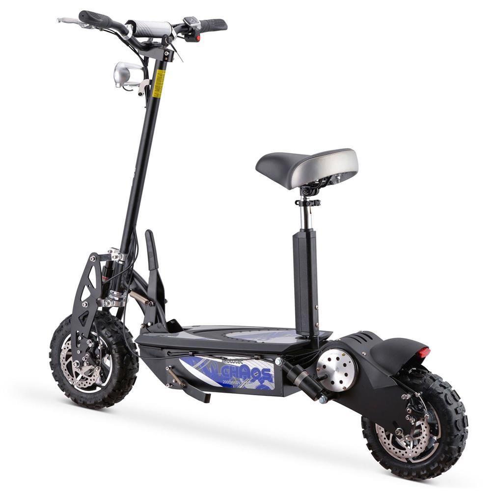 MotoTec Chaos 60V/15Ah 2000W Folding Electric Scooter