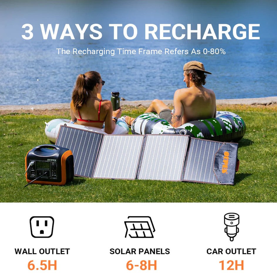 Oupes UPP-1200 Portable Power Station 1200W/3600W 992Wh New