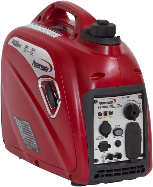 Powermate PM0152000 Inverter Generator 1600W/2000W Manual Start Gas New