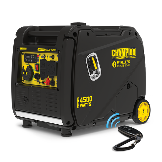 Champion 200990 3500W/4500W Inverter Gas Remote Start Generator New
