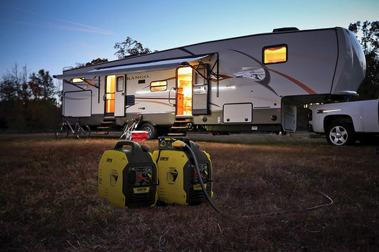 Champion 200962 1850/2500W Dual Fuel Inverter Generator New
