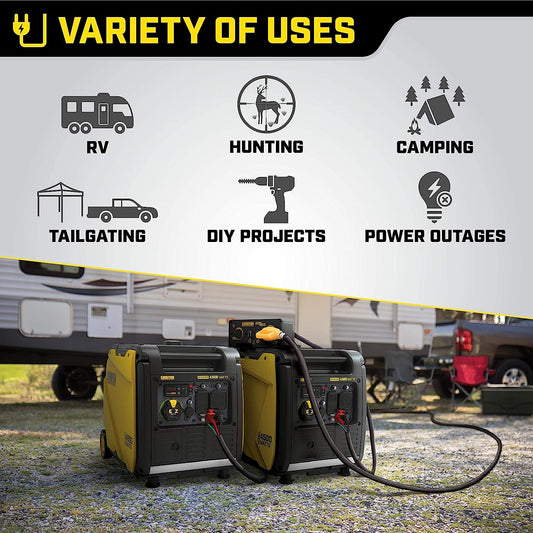 Champion 200989 3500W/4500W Inverter Gas Generator New