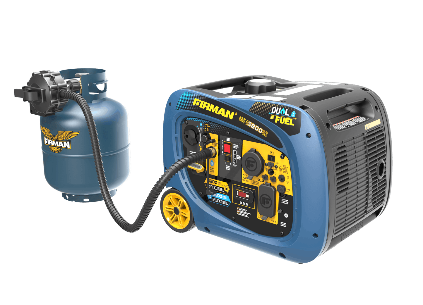 Firman WH02942F 2900W/3200W Dual Fuel Electric Start Inverter Generator Manufacturer RFB