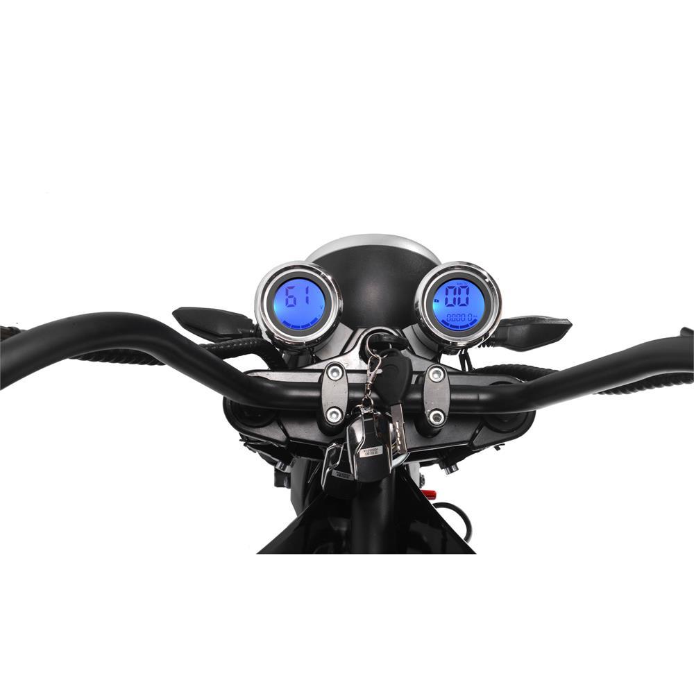 MotoTec Lowboy 60V/20Ah 2500W Electric Motorcycle