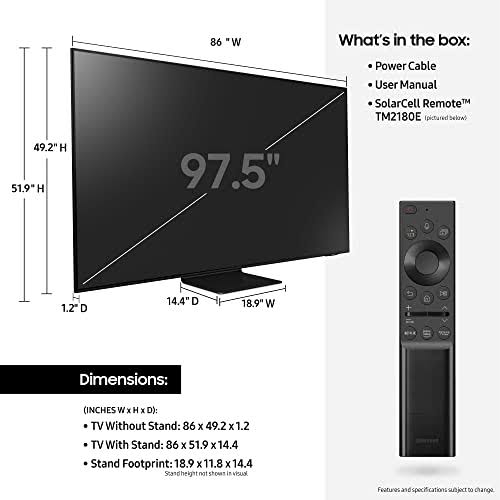 Samsung 98" QN90A Neo Black Qled 4K UHD Smart TV