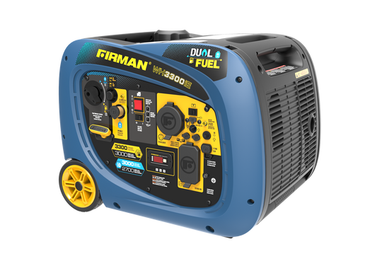 Firman WH03042 3000W/3300W 30 Amp Electric Start Parallel Ready Dual Fuel Inverter Generator New